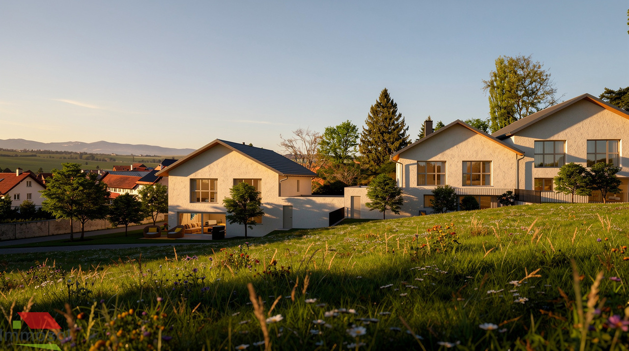 Nouvelle promotion à Thierrens - Villas familiales 5.5p avec jardin - Immosol | Thierrens | Perpective