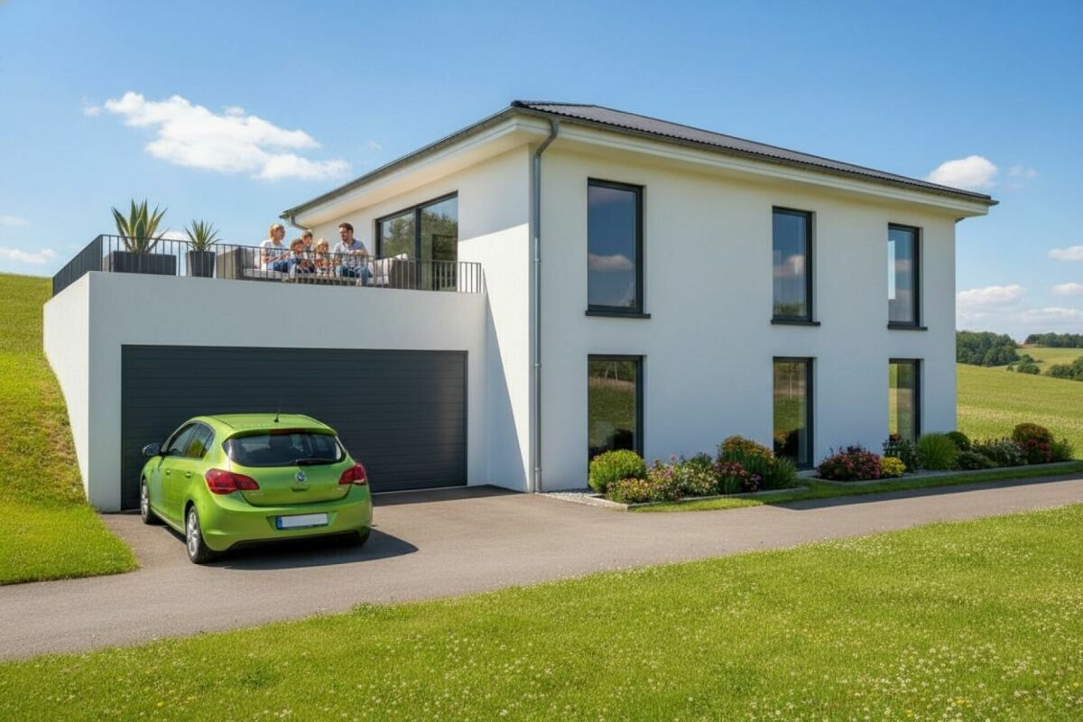 Neubau 6.5 Zimmer Einfamilienhaus mit Weitsicht - Bild 1