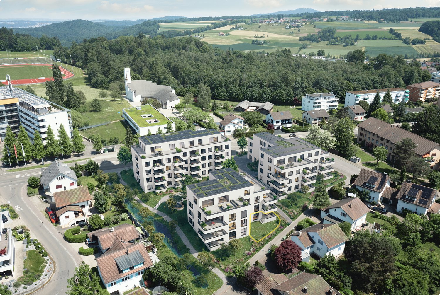 Gartenwohnung 3.5 Zimmer - Bild 2