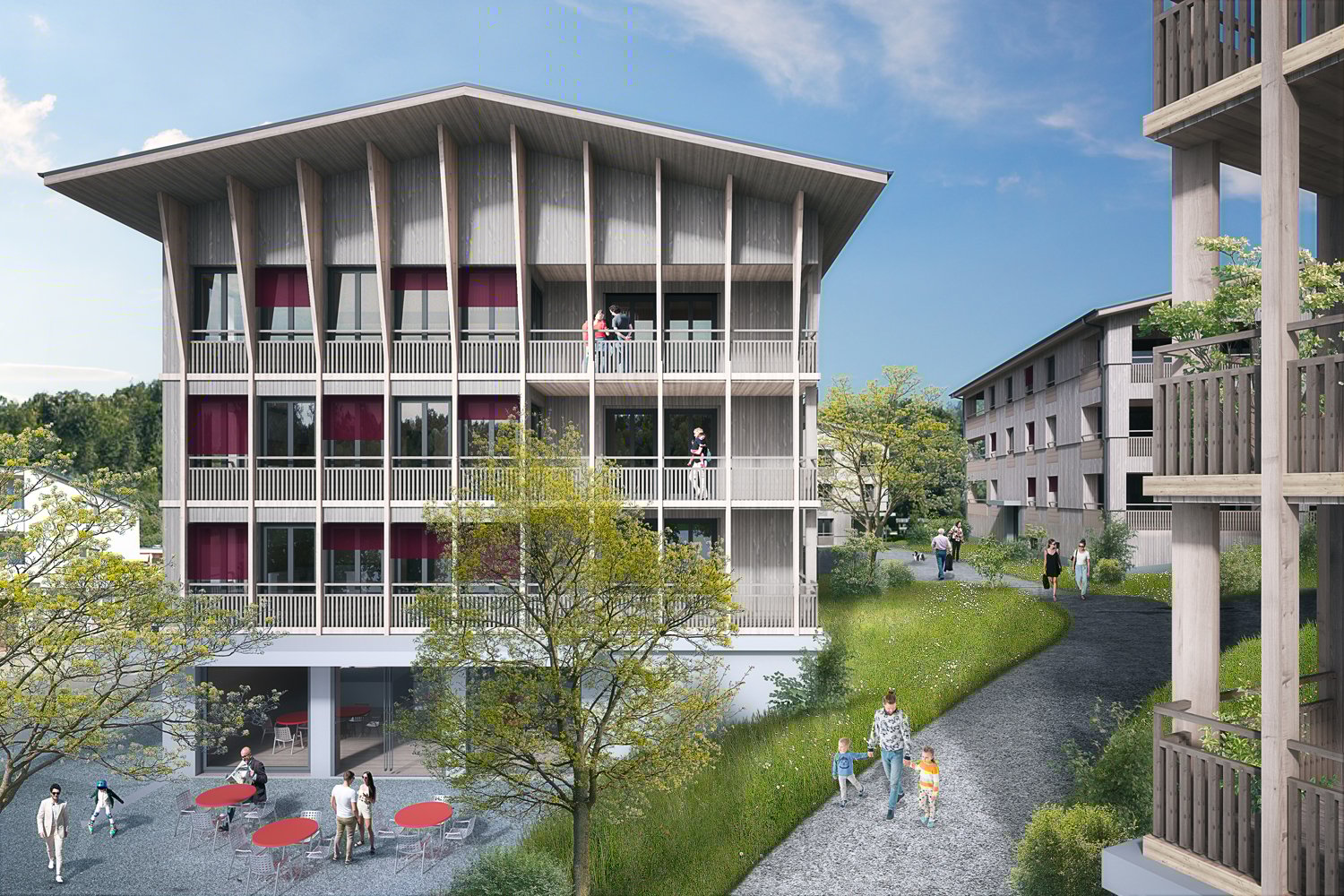 Dorfmitte Rüfenacht "Zur alten Linde" weitere Wohnungen durften reserviert und verkauft werden! -  Bild 1