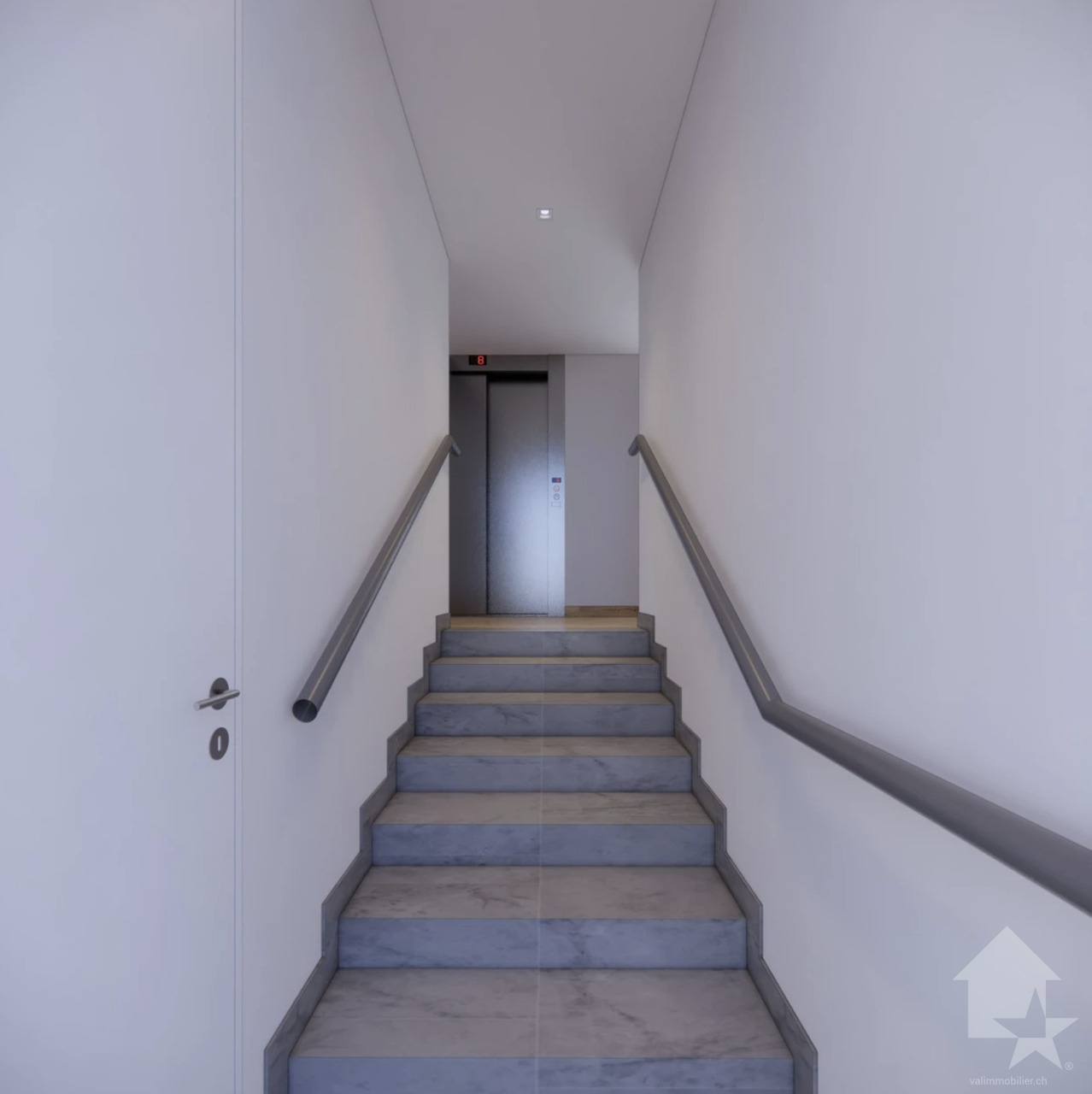 Attique de 4.5 pièces très bien situé avec balcon et terrasse -  Bild 10