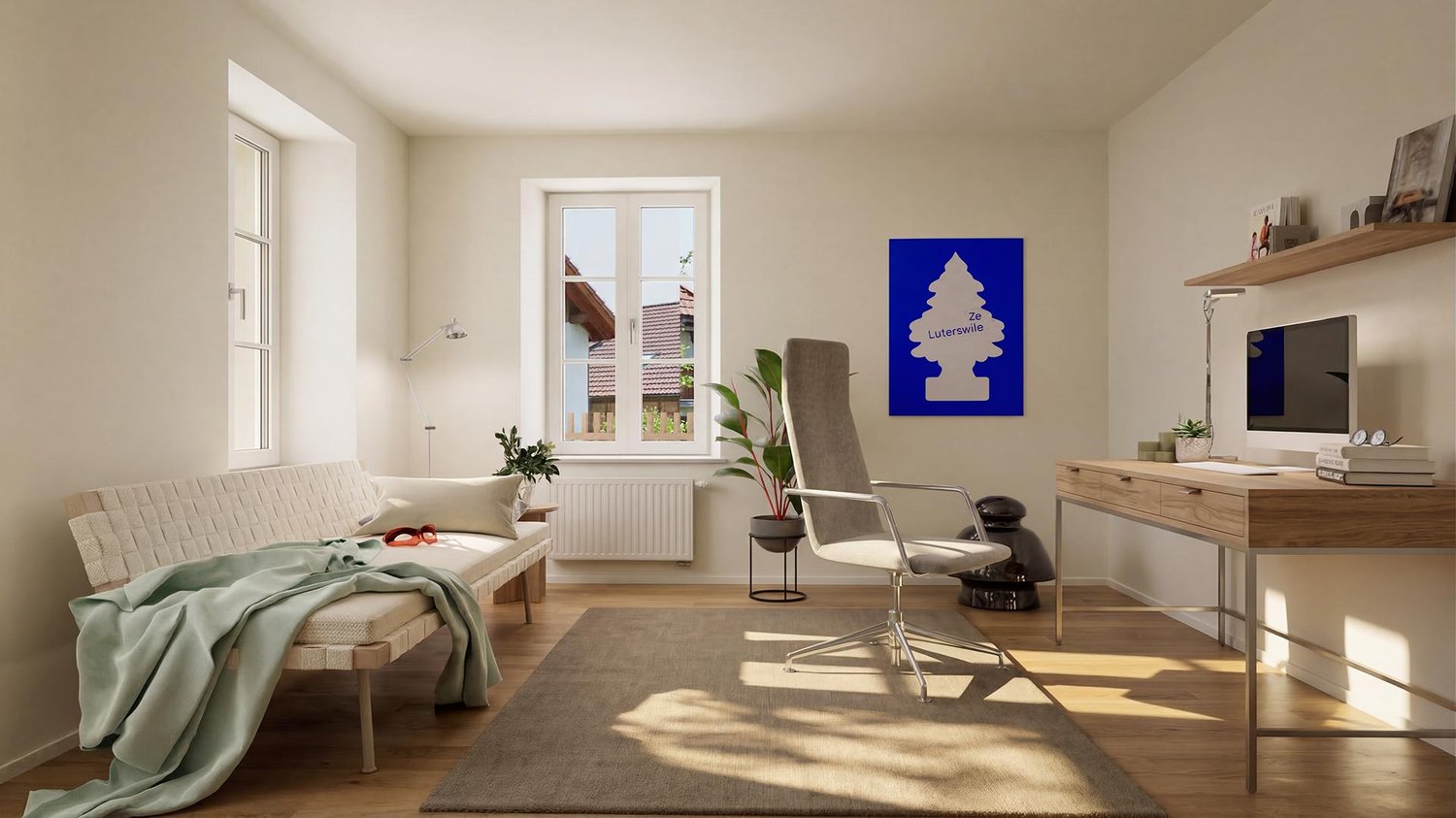 2,5-Zimmer-Umbau-Eigentumswohnung mit Privatsphäre in Lüterswil (Bucheggberg) - Bild 5