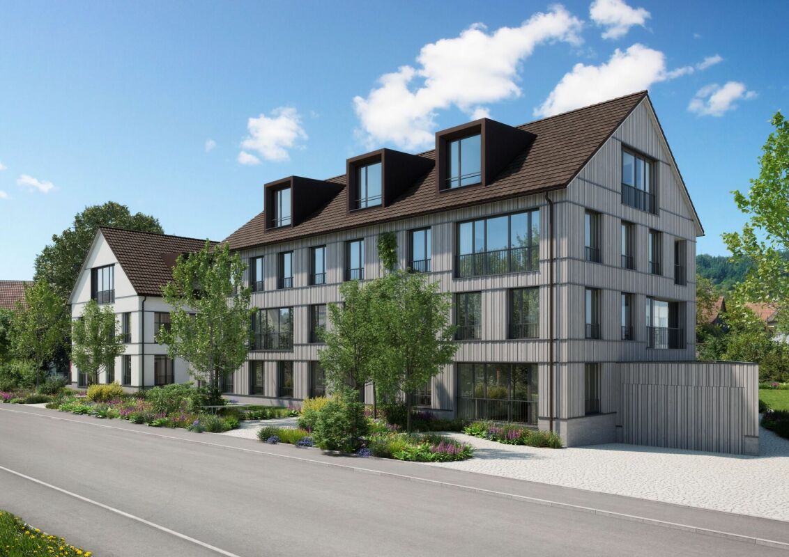 Neubauprojekt "centodue" Freienwil - Attraktives Wohnen im Dorfkern - Bild 2