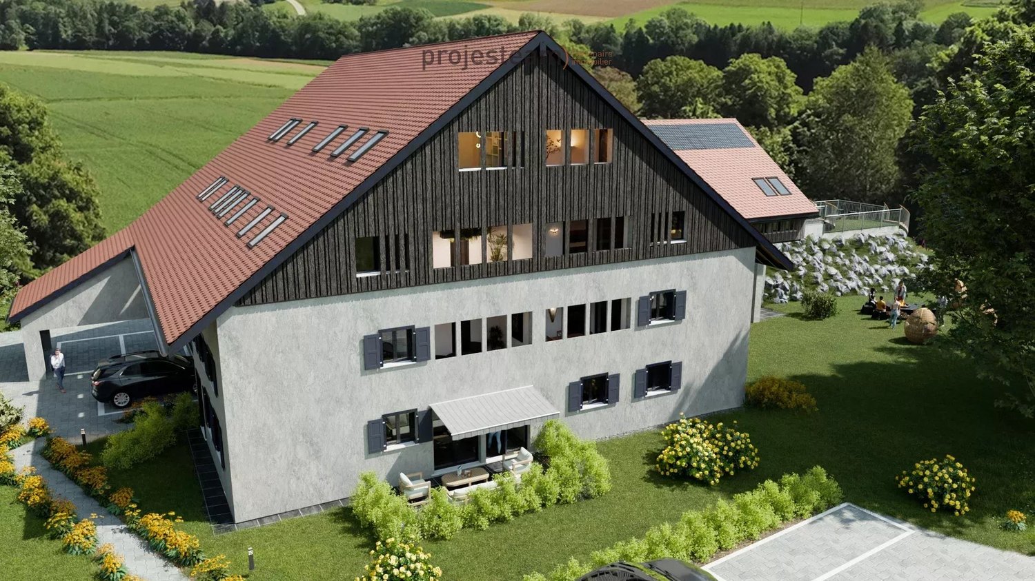 NOUVELLE PROMOTION appartement neuf au rez dans ferme authentique - Bild 3