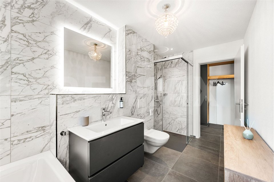 Magnifique attique meublé de 2,5 pièces avec terrasse de 65 m² à Avenches -  Bild 13