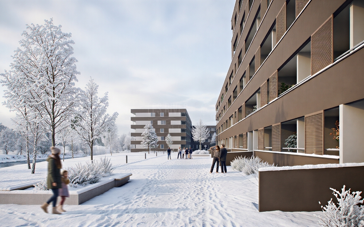 4.5 pièces traversant 106 m² - Dernier étage - Balcon sud - Bild 8