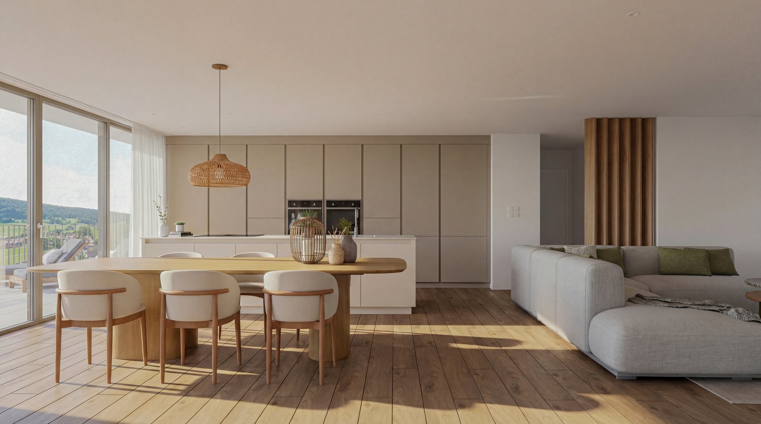 Neubauprojekt AURELIA Erlinsbach AG – 4.5 Zimmer Loggiawohnung A.01 - Bild 7