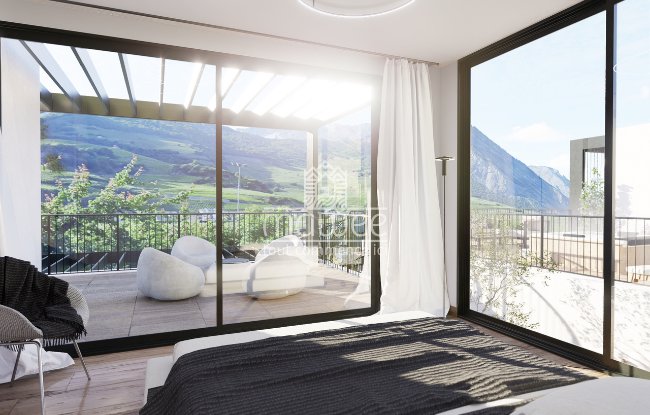 Nouvelle villa contemporaine à Saillon - Un cadre de vie préservé - Bild 4