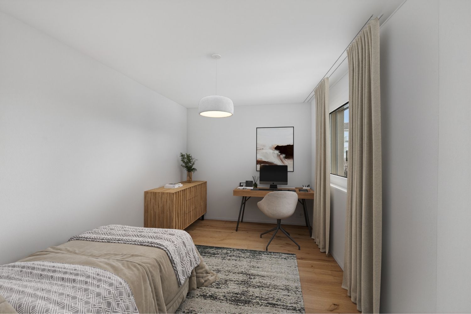 Hochwertige Neubauwohnung an ruhiger und zentraler Lage - Bild 9