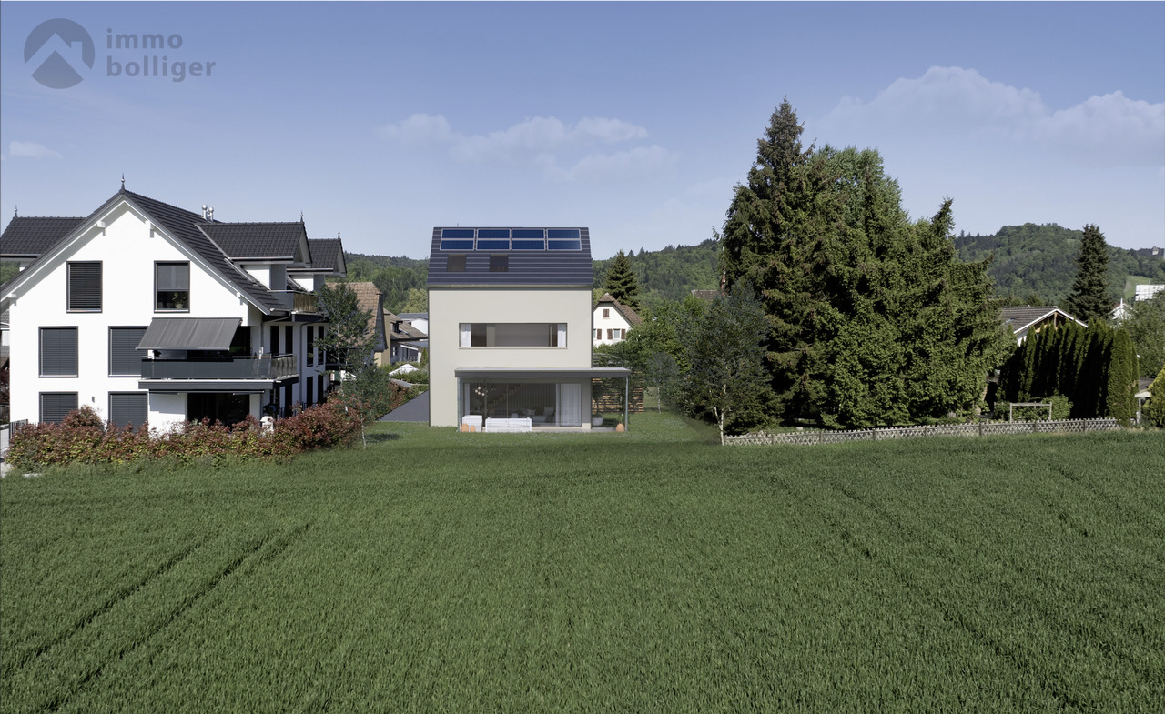 Nachhaltig gebaut - modern gelebt: Ihr neues Zuhause in Brittnau - Aussenansicht