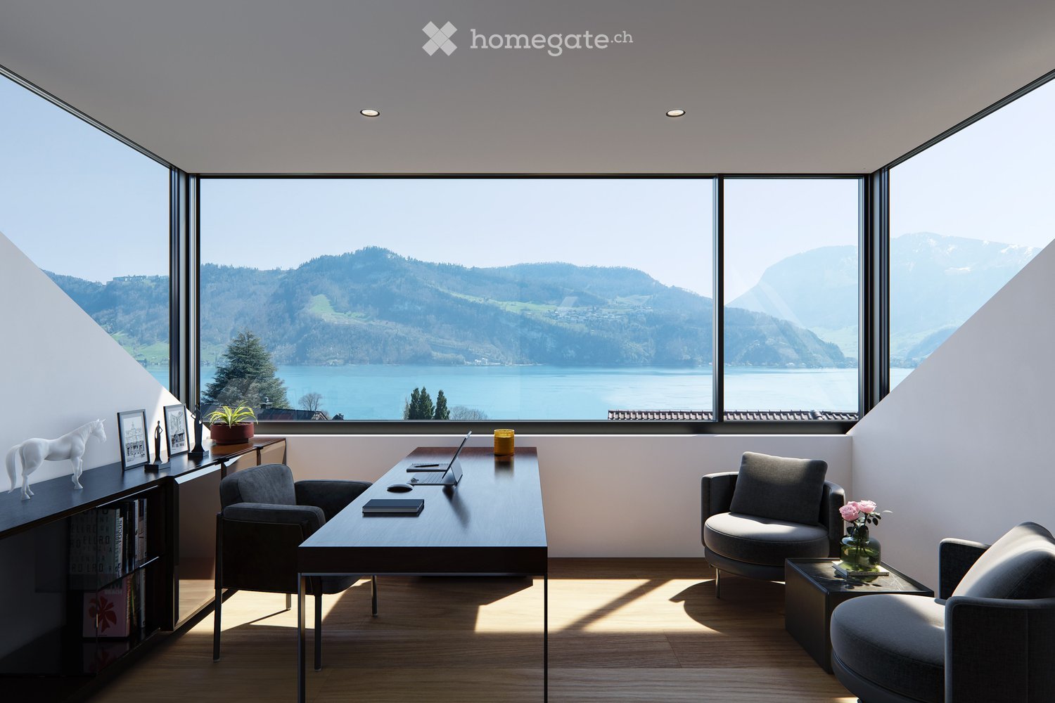 Villa in Kastanienbaum – an bester Lage mit Panoramablick auf See und Alpen -  Bild 6