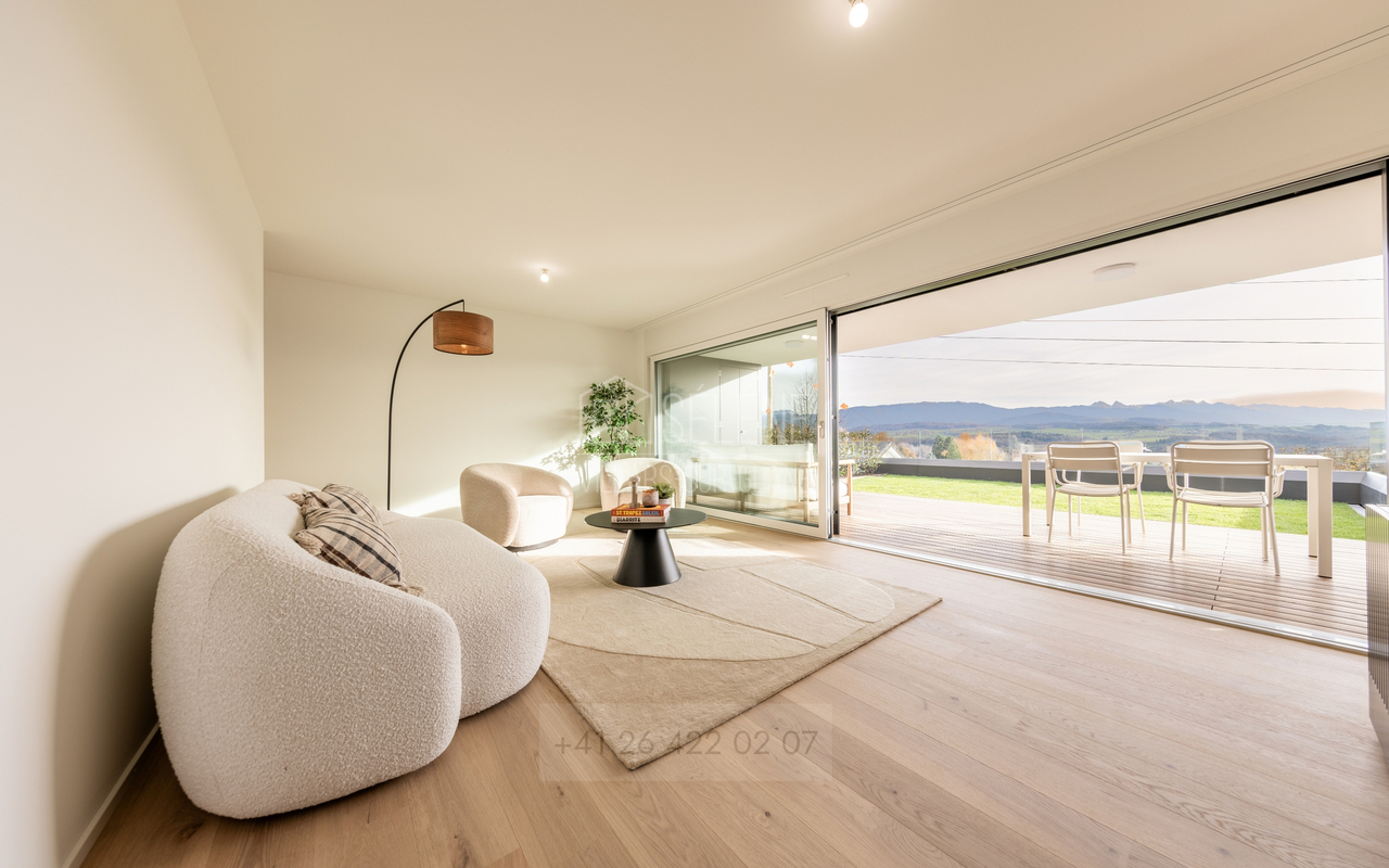 Villas Séléné - villas contemporaines de standing à Villars-sur-Glâne - Bild 5