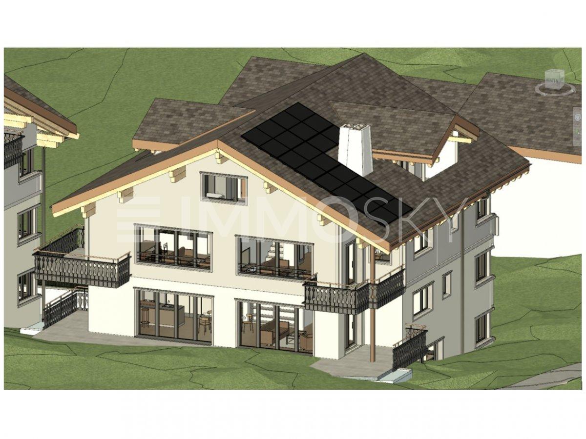 Alpiner Luxus auf zwei Ebenen - Zeitgenössische Baukunst