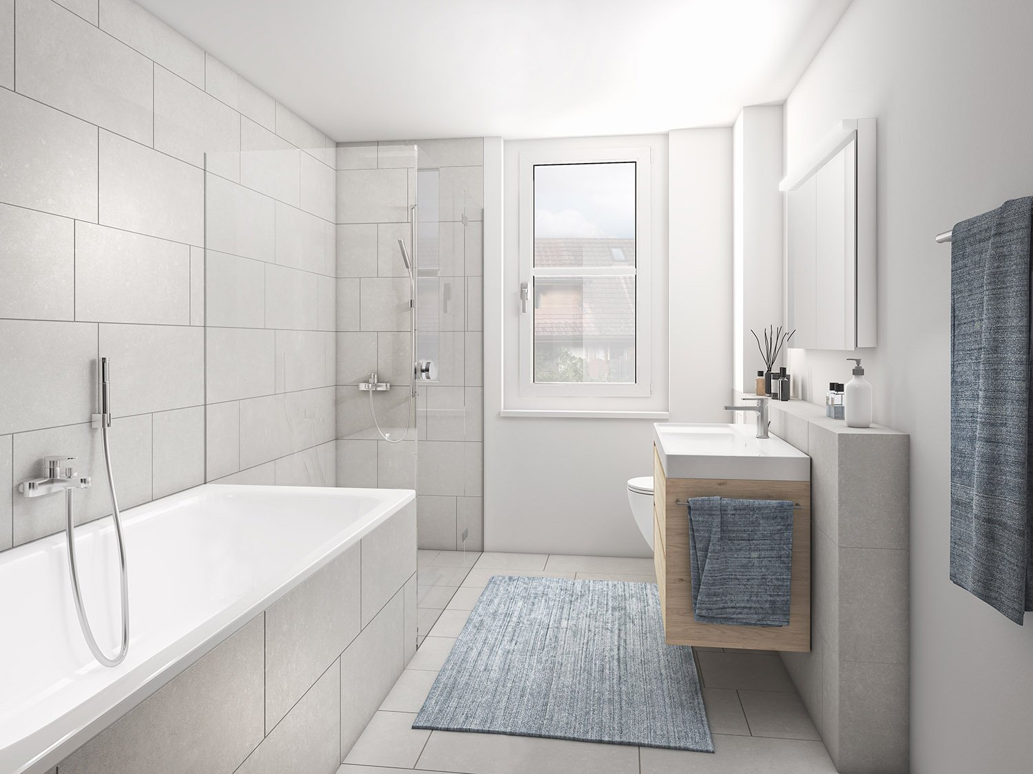 "Wohnen in Eschikofen" - attraktive 4.5 Zimmer-Neubau-Wohnung Dachgeschoss mit Estrich -  Bild 3