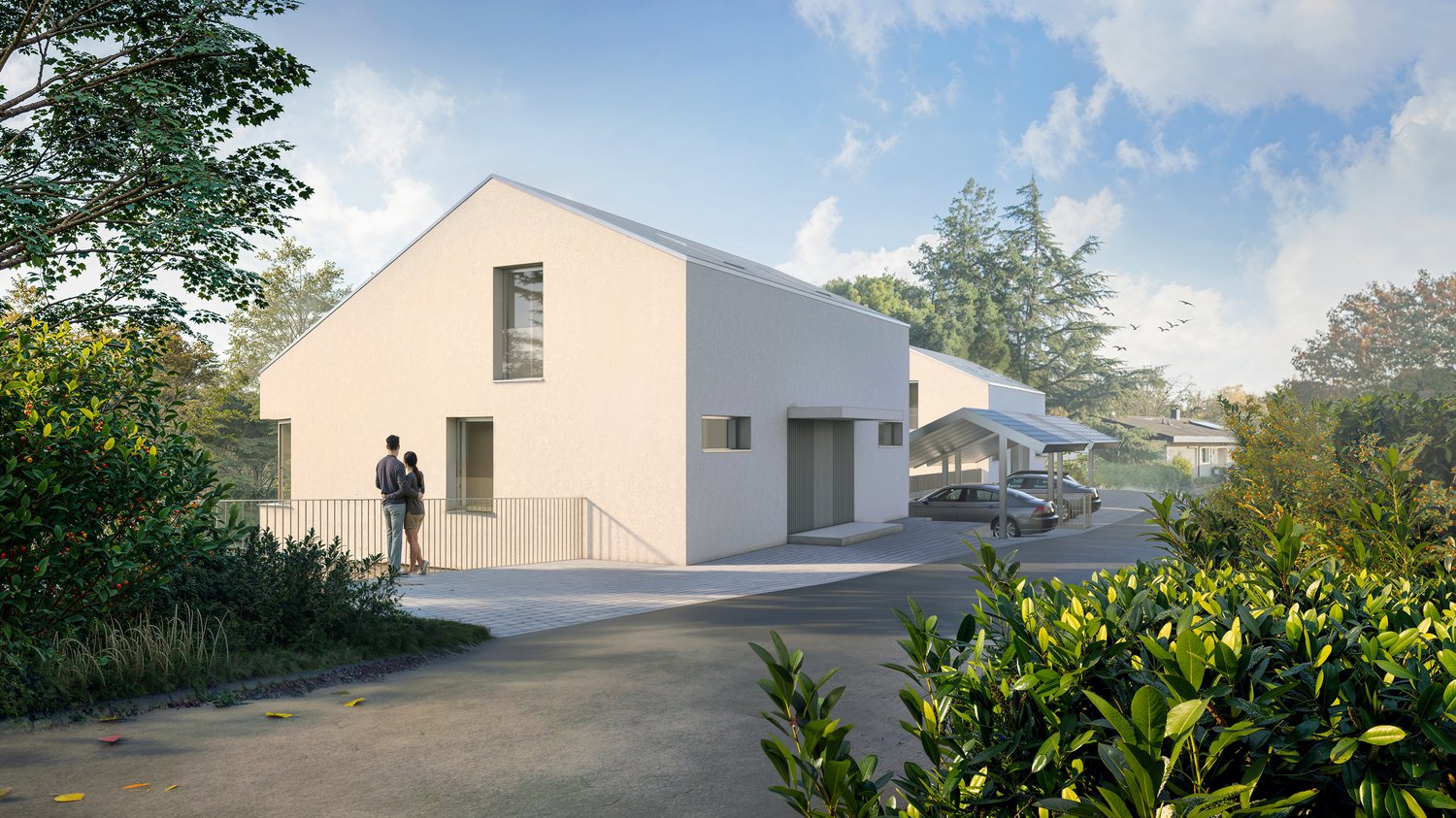 Maison mitoyenne d'architecte  4.5 pièces avec garage à Crissier -  Bild 4