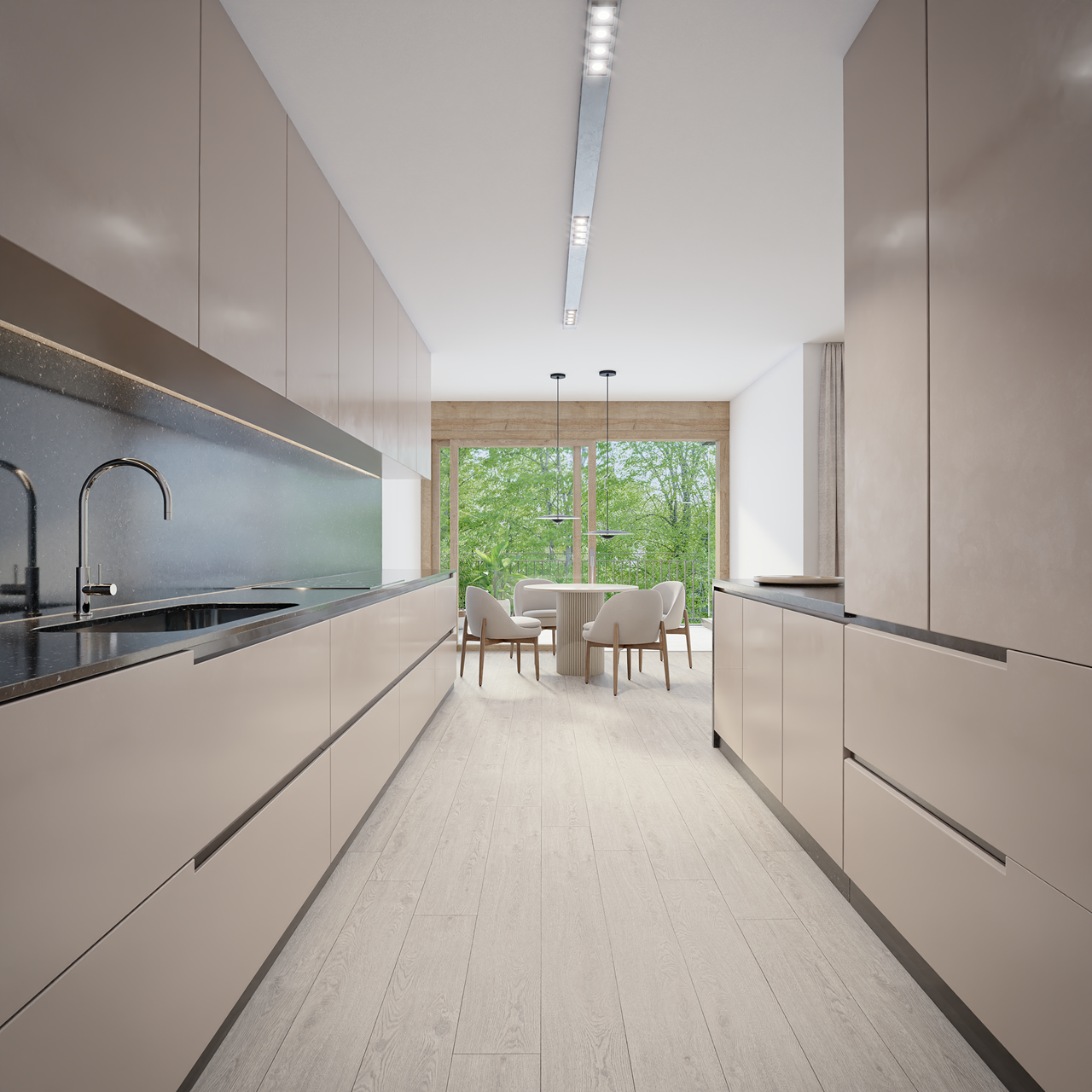 Appartement de 5 pièces avec terrasse et jardin privé -  Bild 2