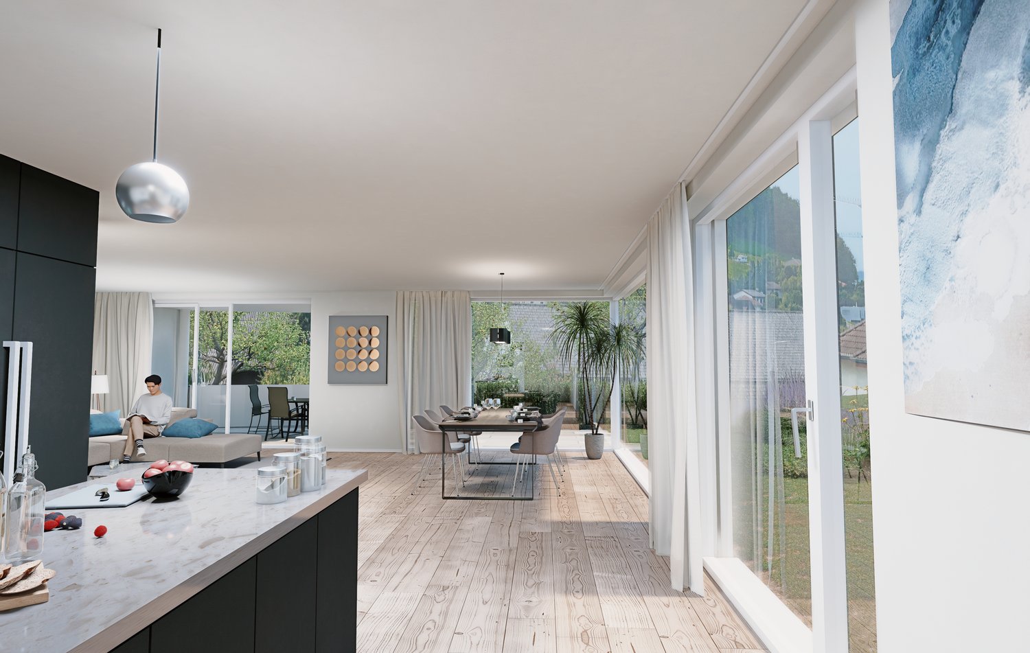 Schöne Gartenwohnung mit 5.5 Zimmern in Erlinsbach AG - Bild 2