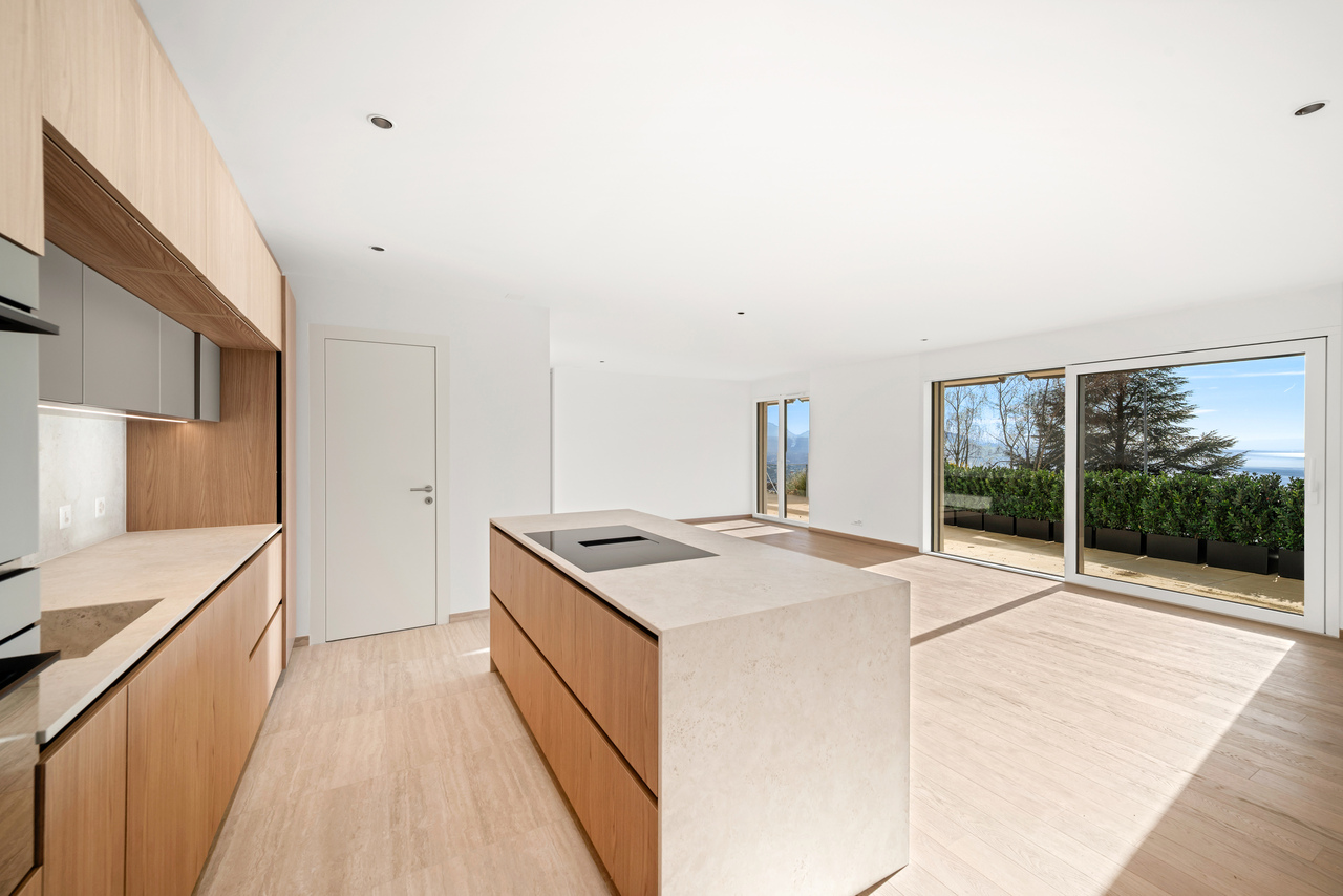 Neuf | Terrasse & jardin avec vue lac - Bild 1