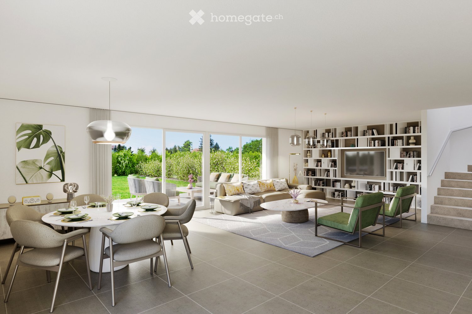 Villa jumelle de 7.5 pièces à Cottens - Bild 3