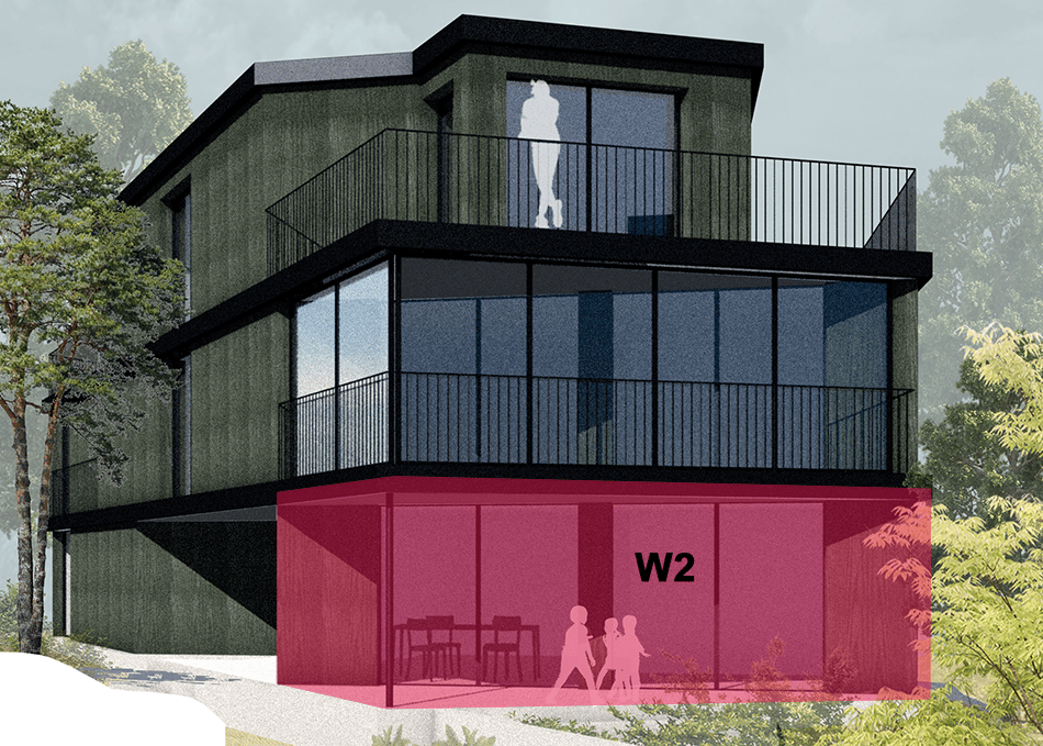 Helle und grösszügige 2.5-Zimmer-Wohnung mit Weitsicht und Garten mit 63qm - W2 -  Bild 1