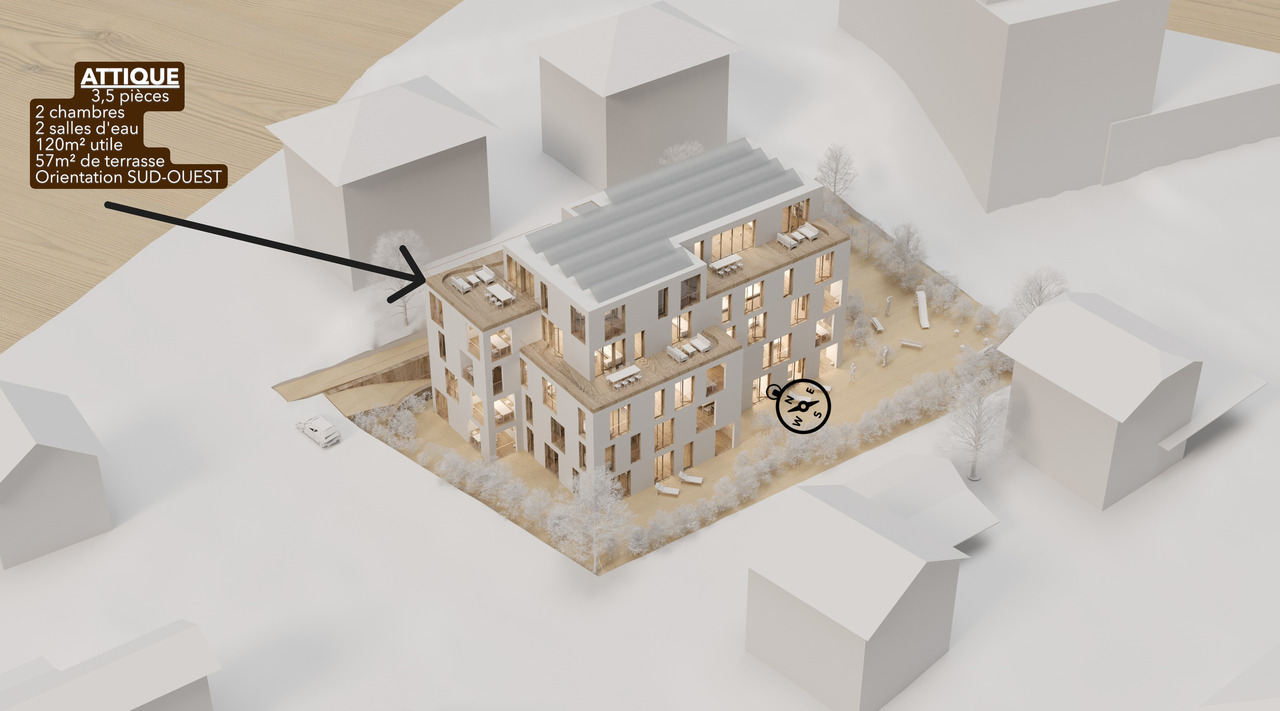 TRAVAUX EN COURS-LIVRAISON 2028-DERNIER ATTIQUE-VUE DU CIEL -  Bild 6