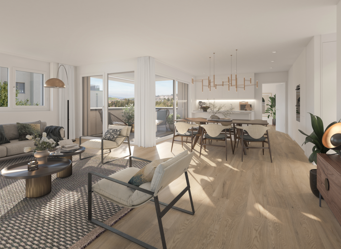 NEUBAU - Attikawohnung mit traumhafter Aussicht -  Bild 3