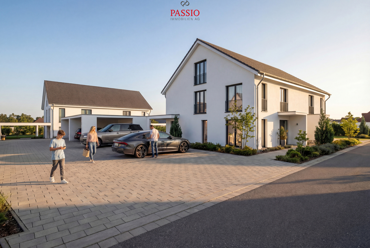 Neubau mit Mitgestaltungsmöglichkeit: Modernes 6.5-Zimmer Doppelhaus -  Bild 3