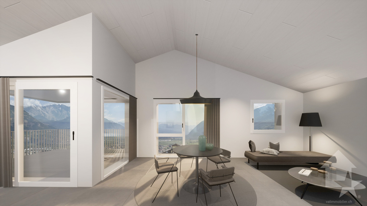 Appartement 4,5 pces de 133m2 avec jardin de 176m2 et 2 places de parc - Bild 8