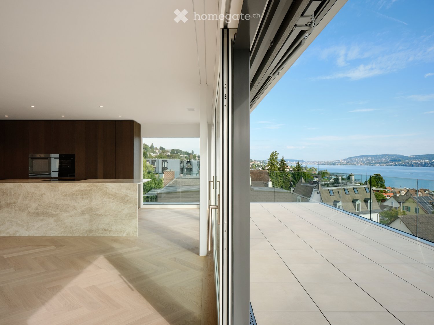 Exklusive 5.5-Zimmer-Dachwohnung mit Seeblick in Thalwil - Bild 1