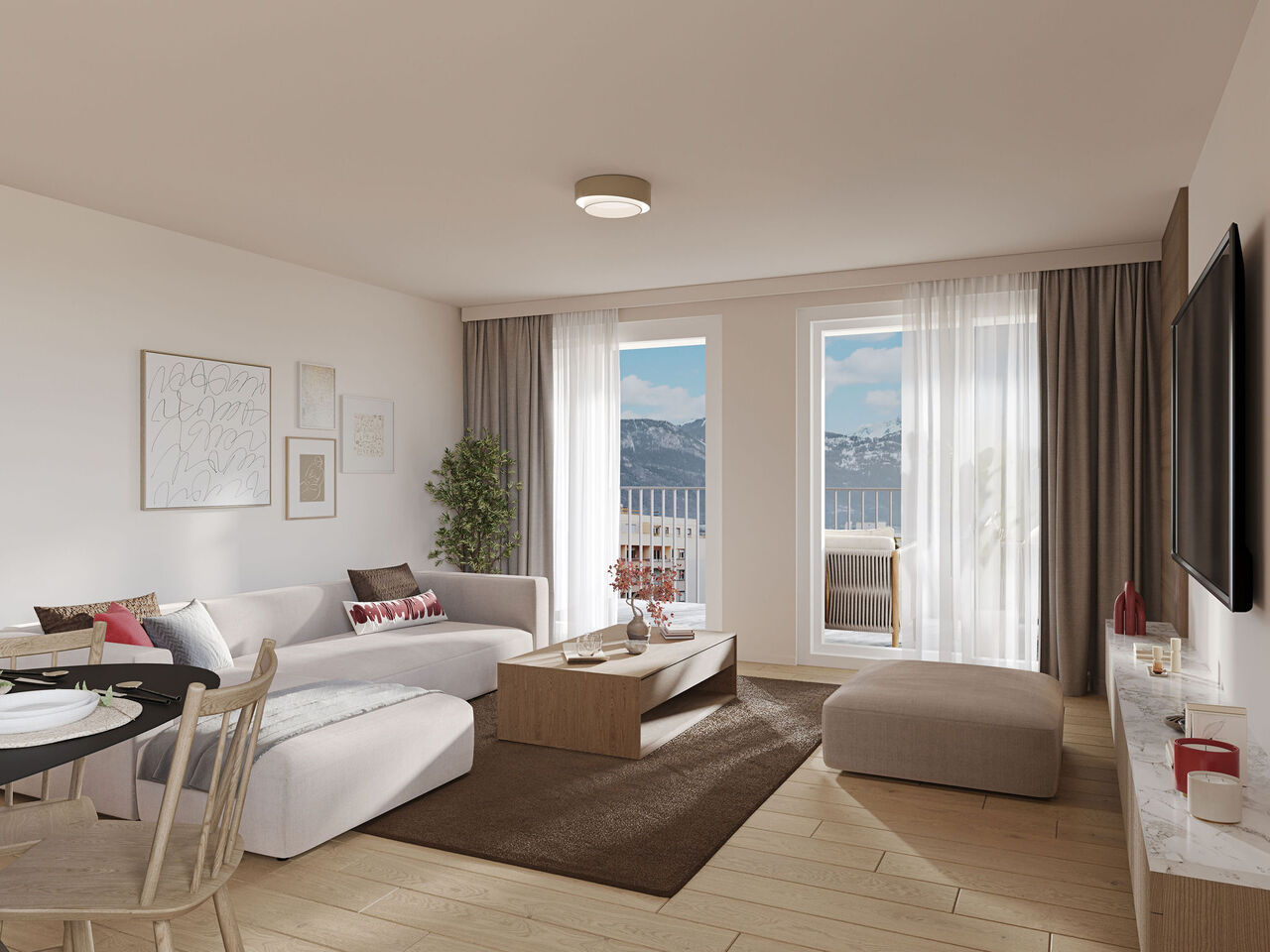 3,5 pces neuf - Centre ville -  Bild 3