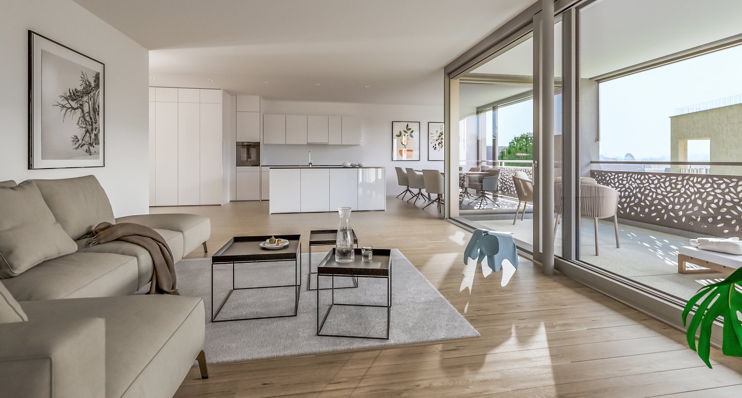 Neubau EG-Maisonette-Wohnung an gesuchter Lage (C-1.1) -  Bild 1