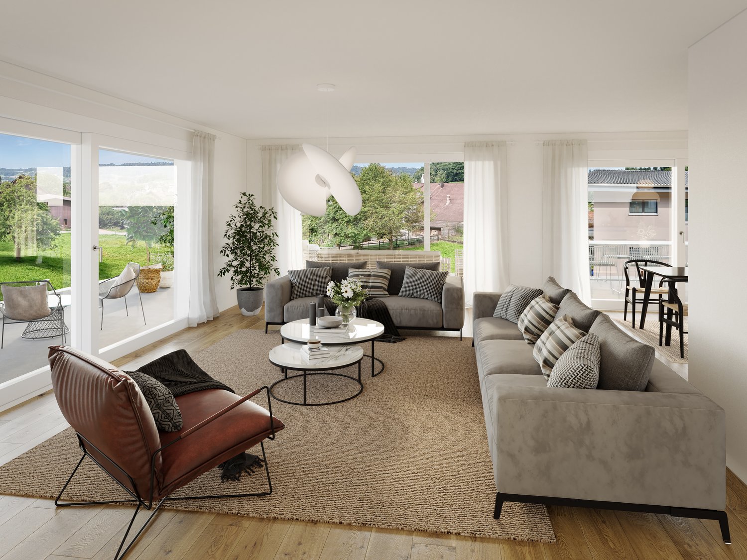 Exklusives Einfamilienhaus – moderne Architektur, individuelle Innenauswahl an sonniger Lage - Bild 2