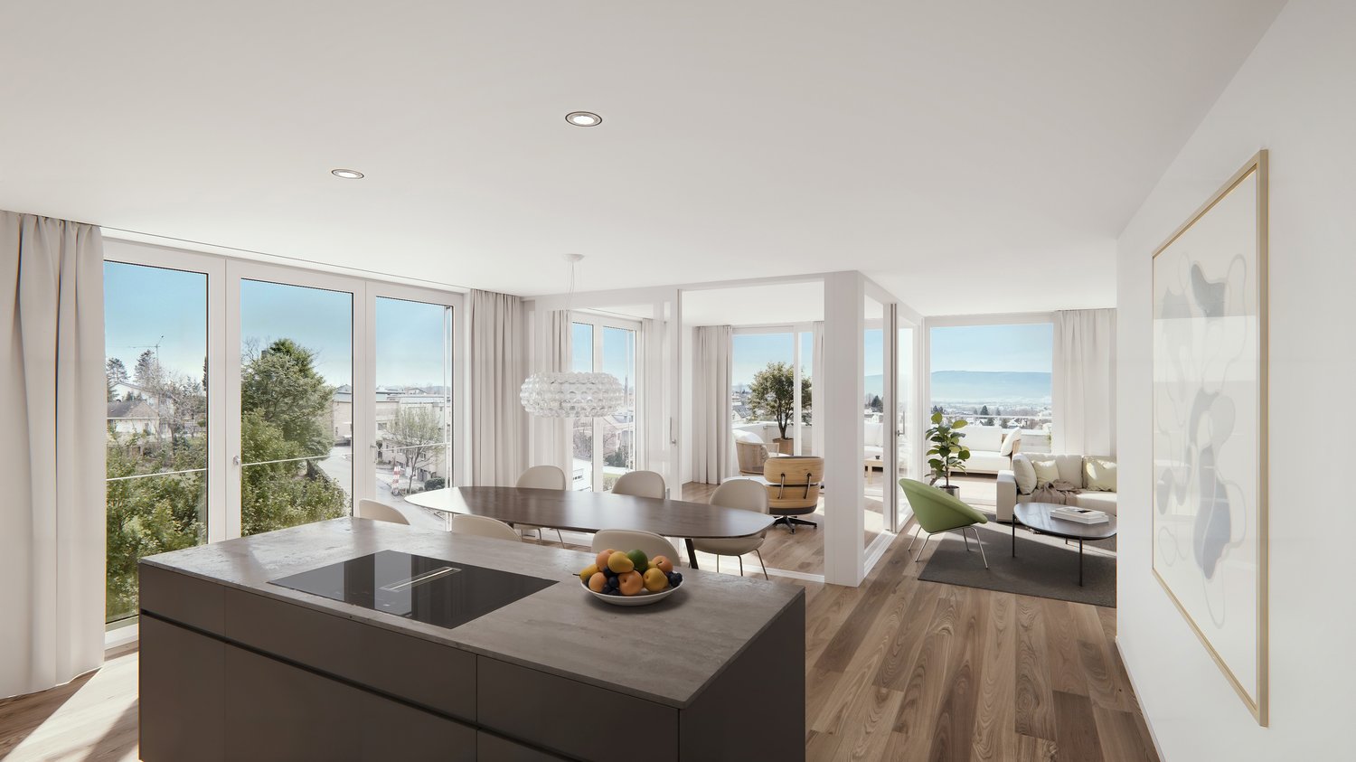 Neubauprojekt: Vier Höhen - Fürstenrain Oberwil (W-C5) - Bild 1