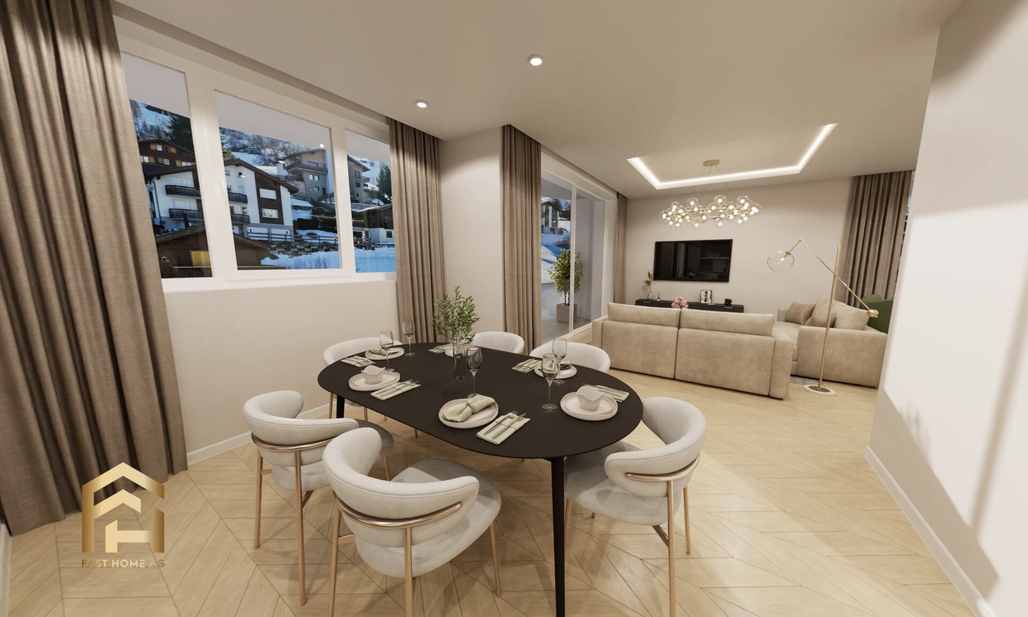 Innovatives Neubau-Projekt: Sonnige 5.5 Attika Wohnung -  Bild 1