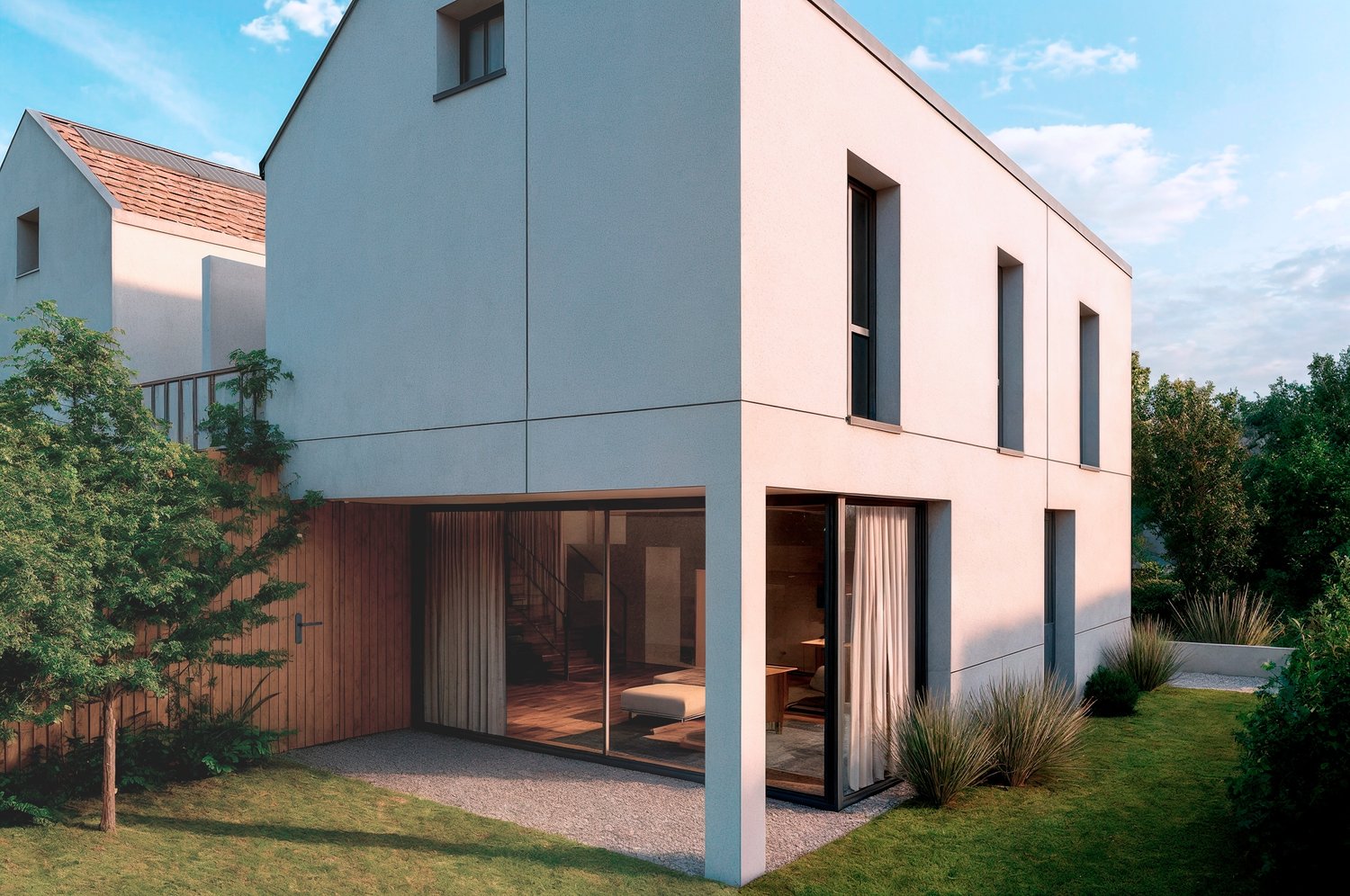 Villa contemporaine de 5.5 pièces à Chavannes-des-Bois -  Bild 1