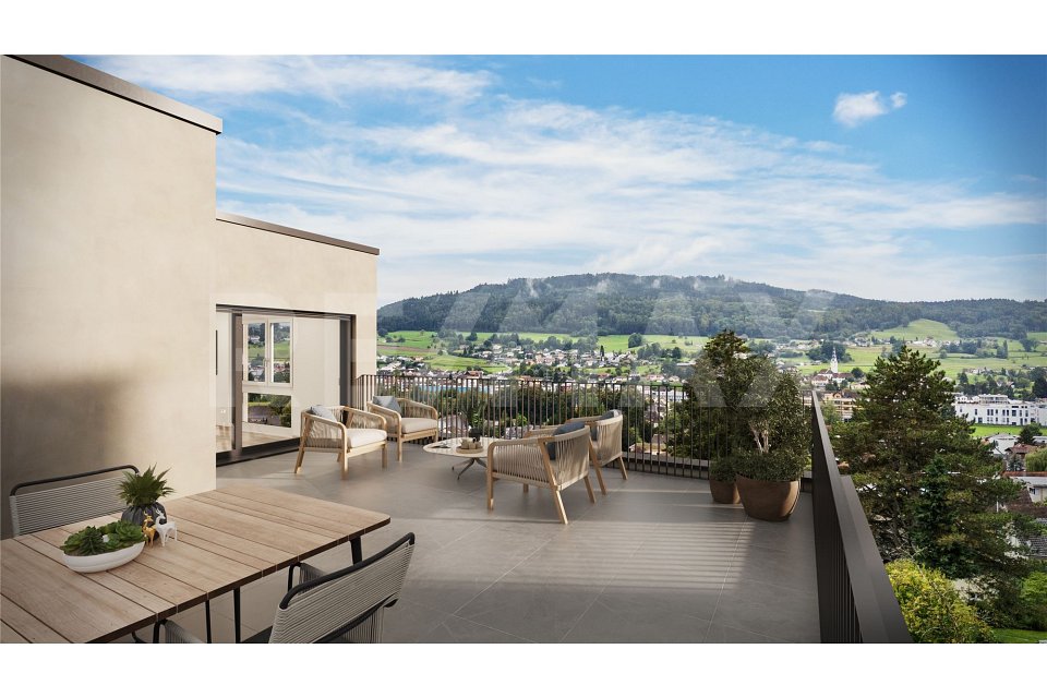 exklusives Minergie-Einfamilienhaus (Haus 1): mit Weitblick, Terrasse und nachhaltiger Bauweise -  Bild 9