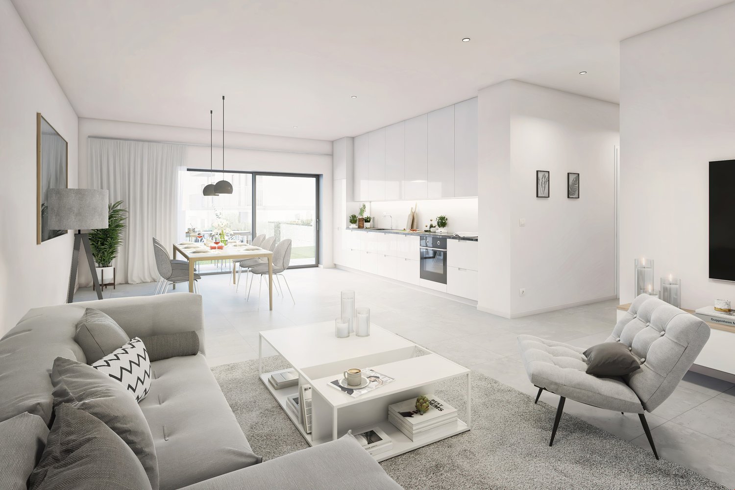 Vouvry - Appartement de 3.5 pièces - Résidence le Bourg - Lot B1.24 -  Bild 3