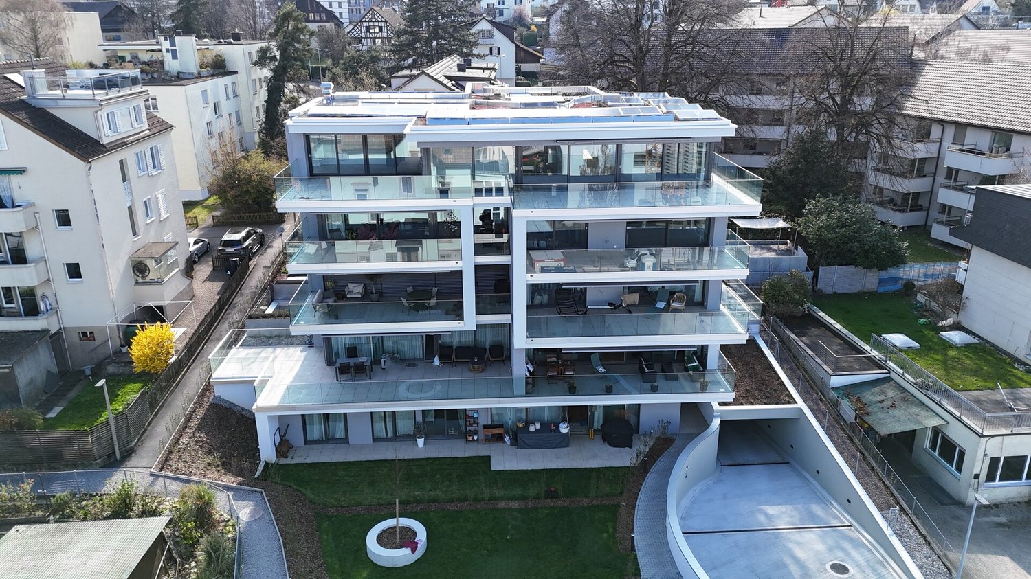 Attraktive 4.5-Zimmer-Wohnung mit Seeblick im "Lake Ville" Thalwil - Aussenansicht