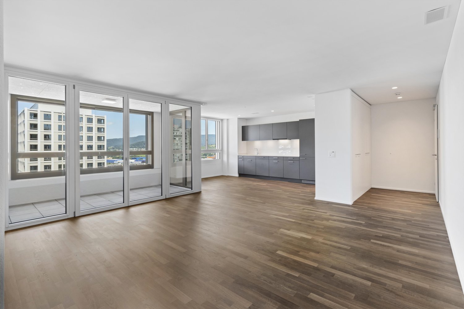 Tivoli Garten in Spreitenbach - Viel mehr als gewohnt - Nero Wohn und Essbereich