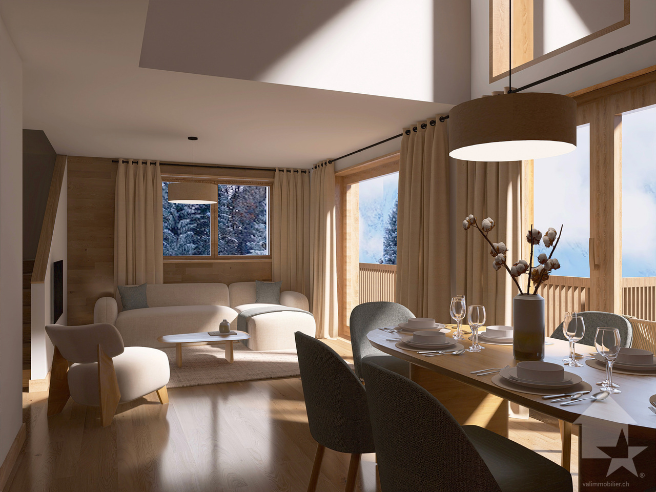 Unique à St-Luc  : splendide appartement neuf tout confort -  Bild 2