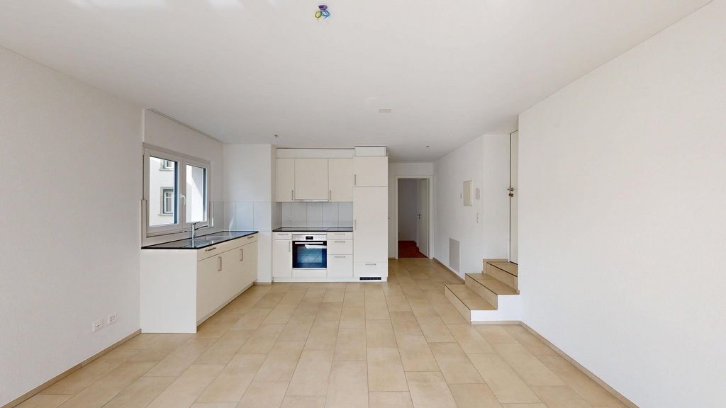 moderne 2.5 Zimmer-Wohnung im Zentrum von Rorschach! - Wohnzimmer Küche