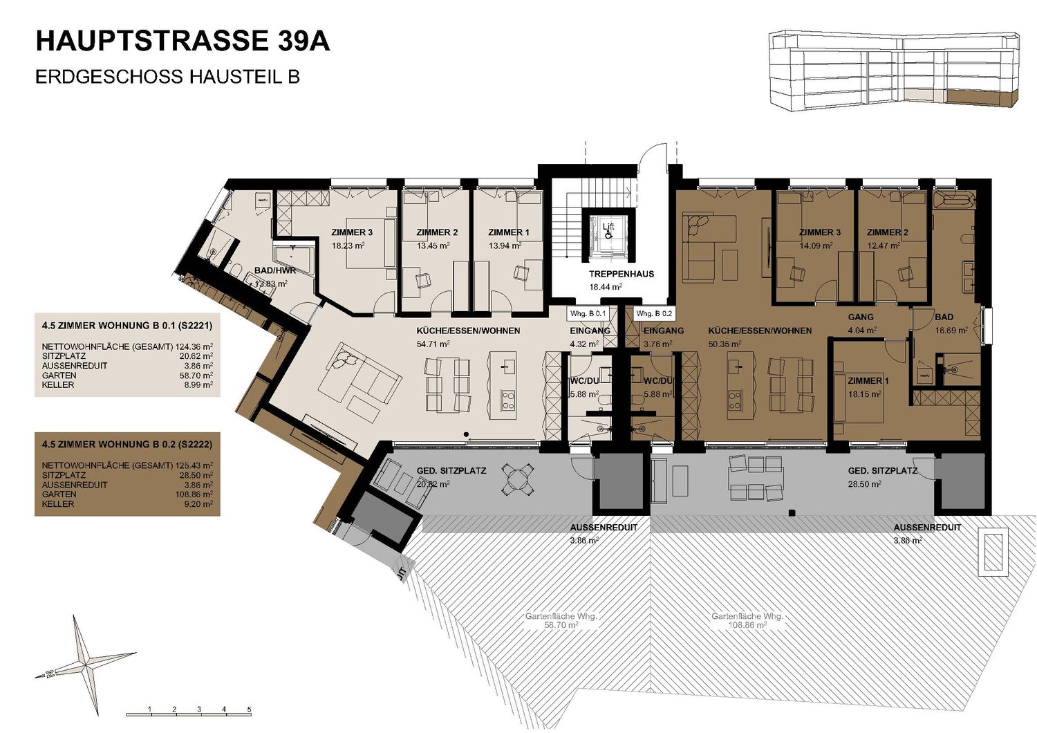 4.5 Zimmer Gartenwohnung mit mehr Raum, mehr Licht, mehr Zuhause. - Bild 3