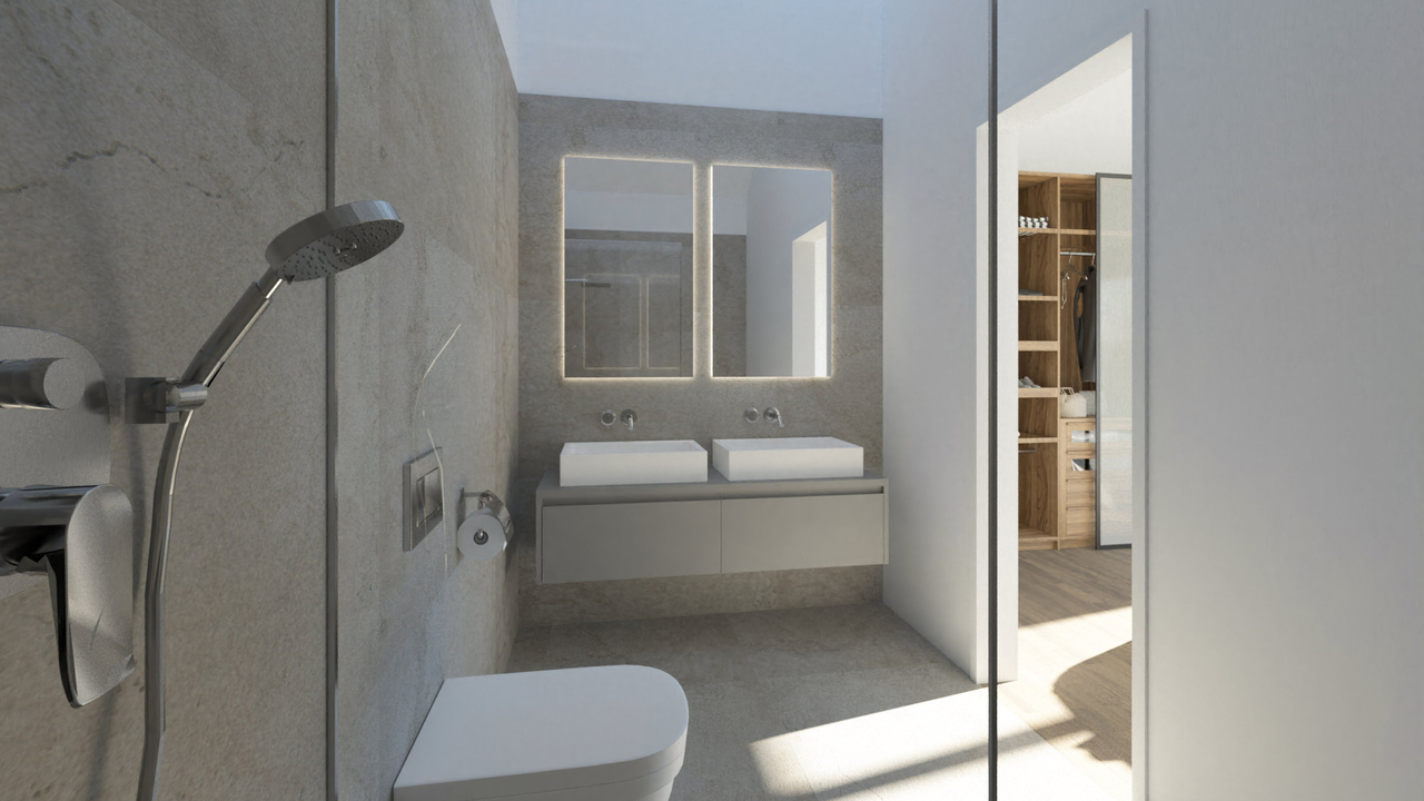 Projekt Hanfgartenweg mit 6 freistehenden Einfamilienhäusern (Haus 2) - Visualisierung