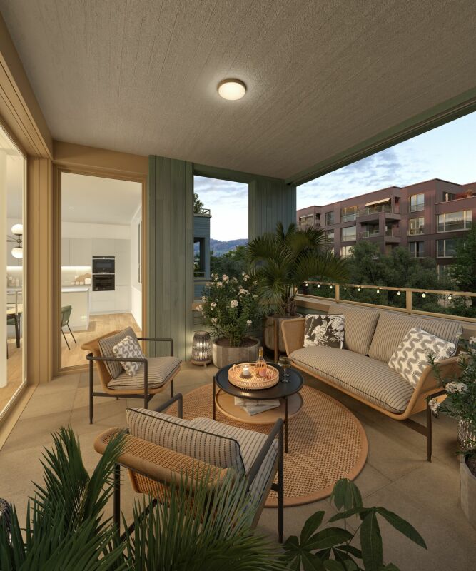 Attikawohnung mit Schlosssicht -  Bild 3