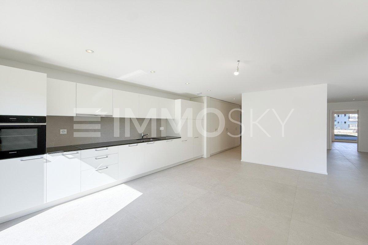 3.5 pièces neuf avec jardin d'environ 372 m2 - Lot B5-1 - Grande cuisine ouverte