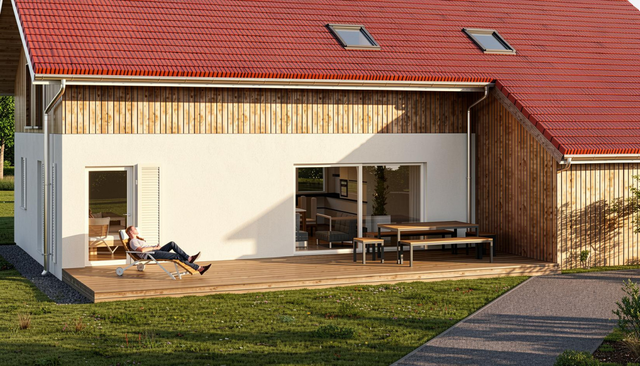 TREYTORRENS - DEUX MAGNIFIQUES DUPLEX DANS VILLA NEUVE AVEC BATIMENT ECURIE - Bild 6