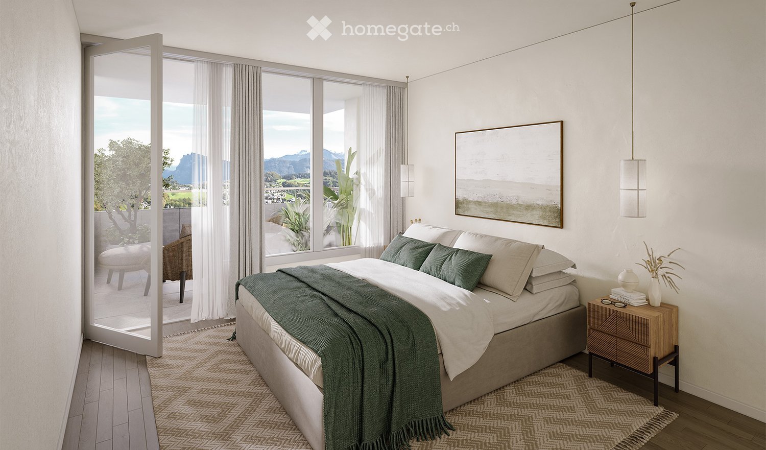 Wohnen in der höchsten 2.5-Zimmerwohnung in der Zentralschweiz -  Bild 4