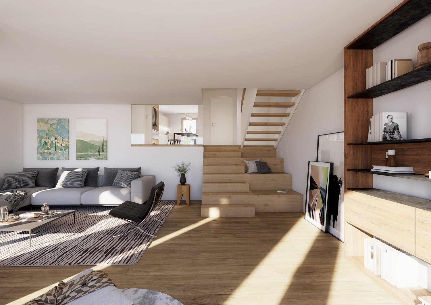 Hausteil mit Einfamilienhaus-Charakter an bester Hanglage -  Bild 1