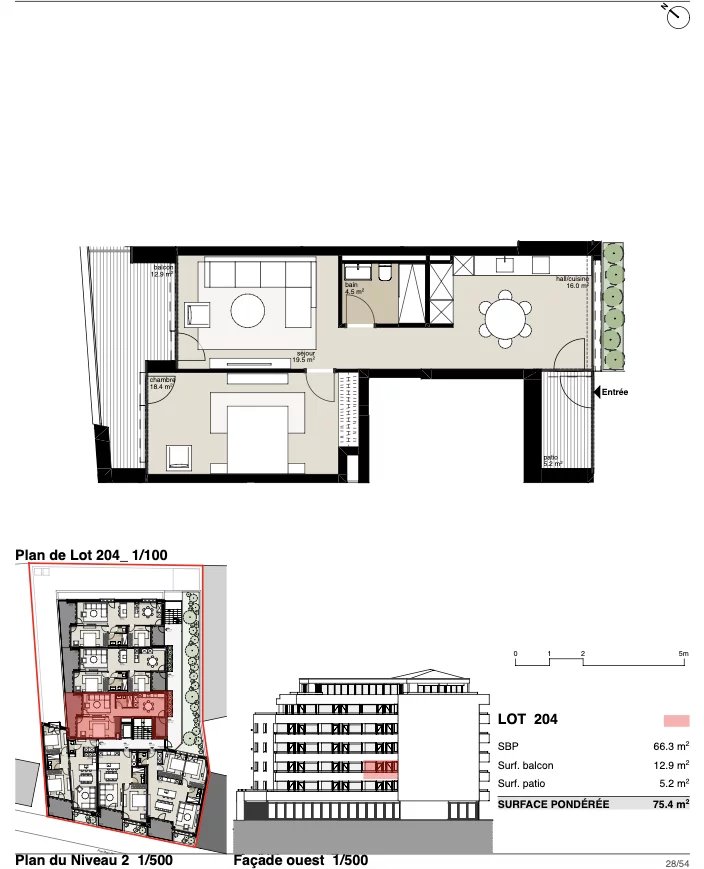 Résidence Victoria: 2.5-room apartment - Bild 1
