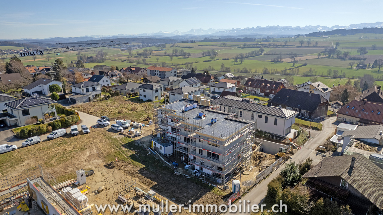 Appartement traversant de standing, en construction à Cressier - Bild 6